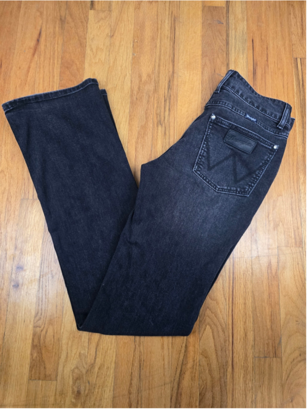 Wrangler Women's Black Boot Cut Jeans Size 32